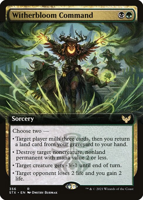 Witherbloom Command – Extended Art