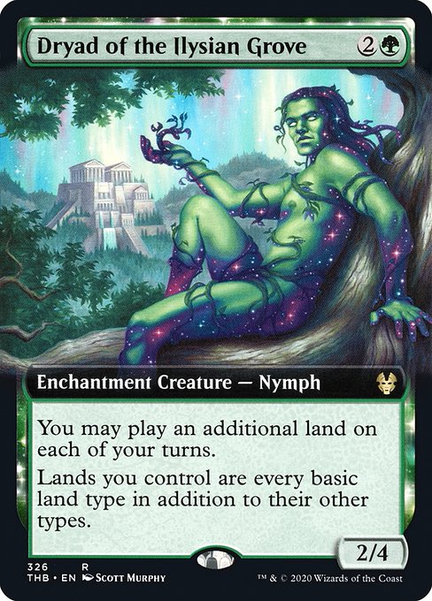 Dryad of the Ilysian Grove – Extended Art