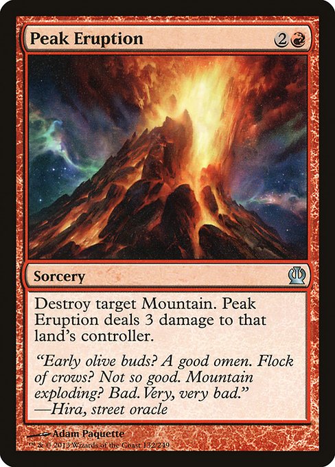 Peak Eruption – Foil