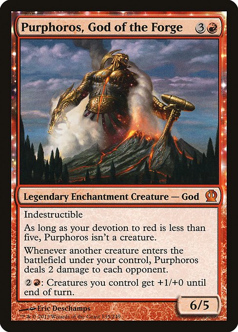 Purphoros, God of the Forge – Foil