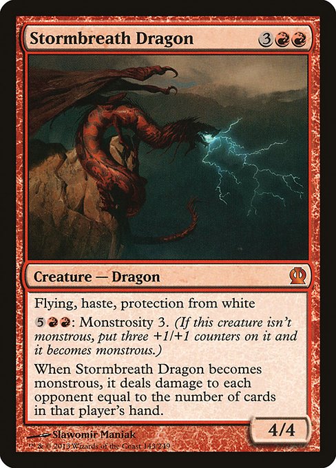 Stormbreath Dragon – Foil