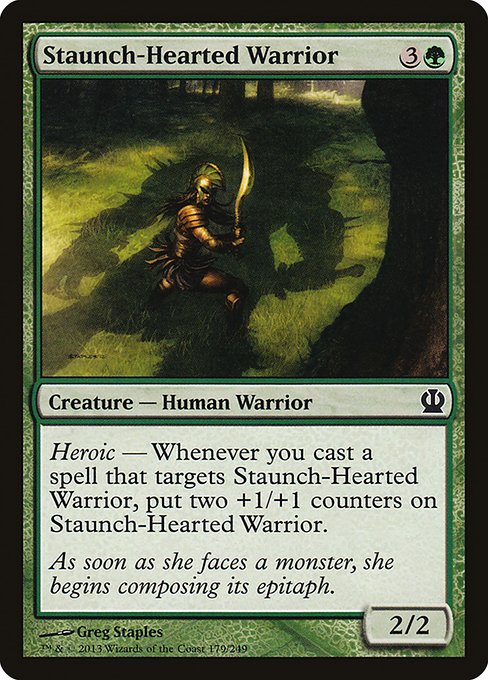 Staunch-Hearted Warrior – Foil
