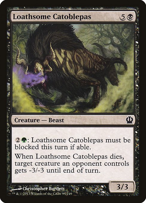 Loathsome Catoblepas – Foil