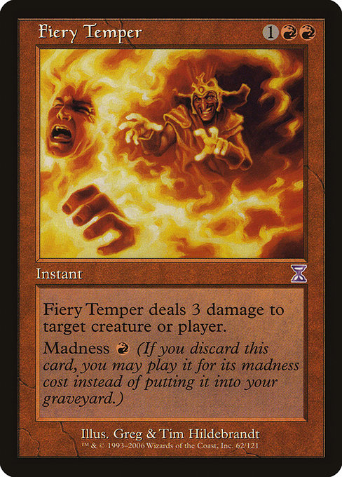 Fiery Temper – Foil