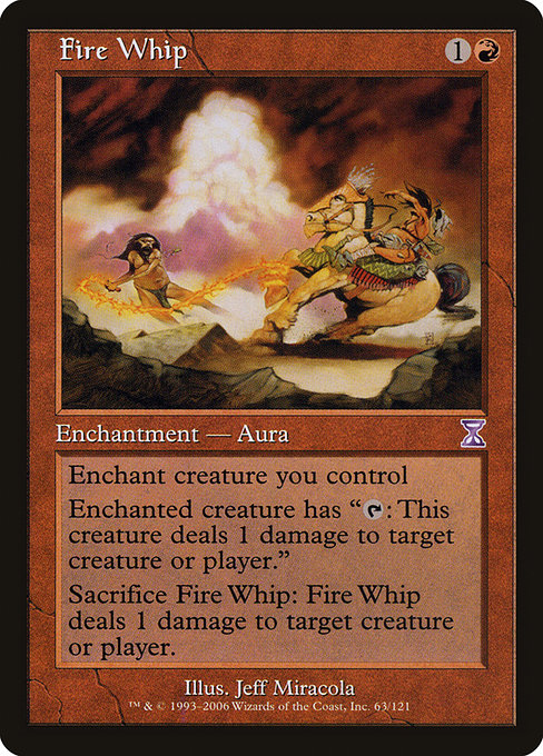 Fire Whip – Foil