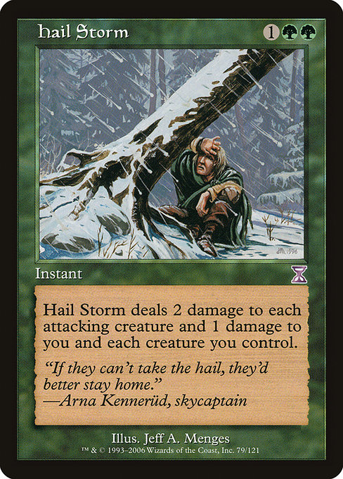 Hail Storm – Foil