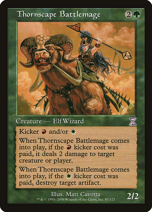 Thornscape Battlemage – Foil