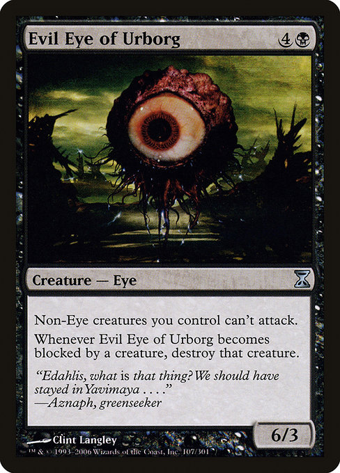 Evil Eye of Urborg – Foil