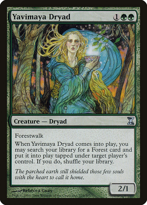 Yavimaya Dryad – Foil