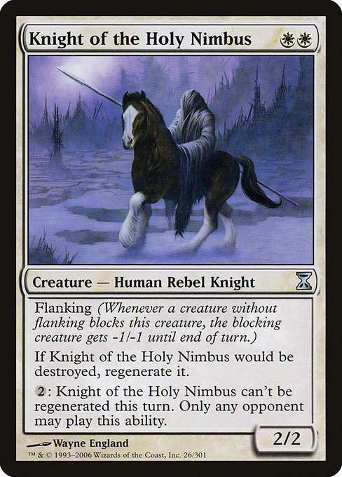 Knight of the Holy Nimbus – Foil