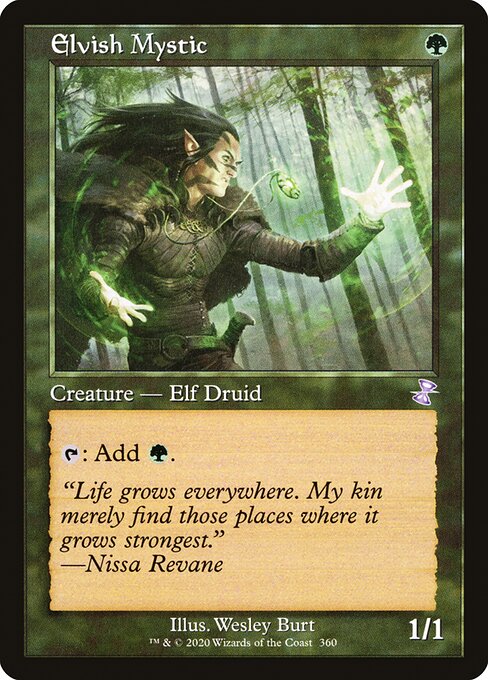 Elvish Mystic – Foil