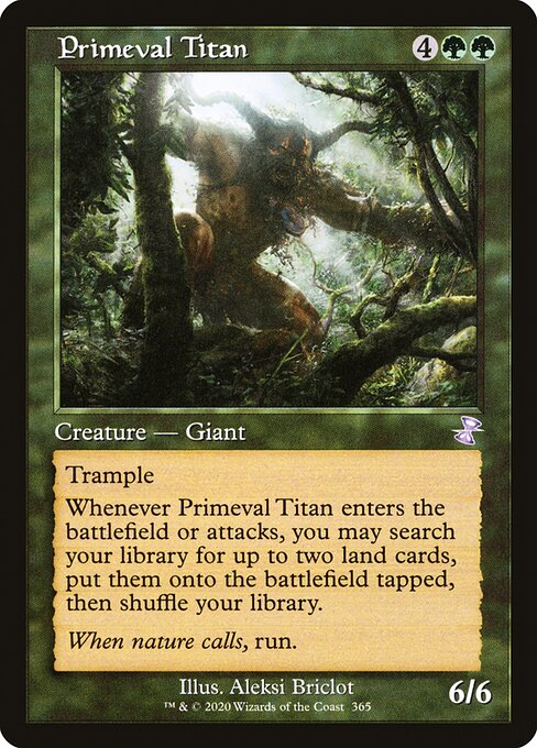 Primeval Titan – Foil