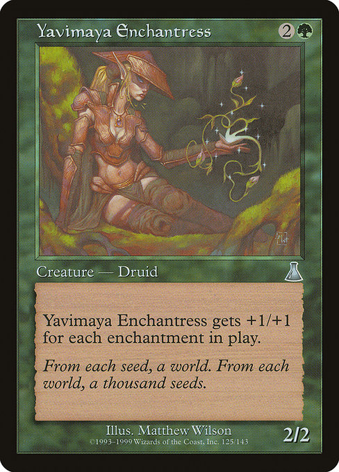 Yavimaya Enchantress – Foil