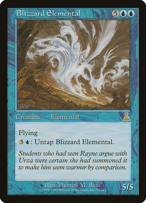 Blizzard Elemental – UDS