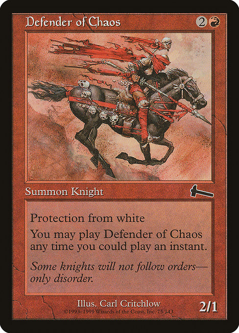 Defender of Chaos – Foil