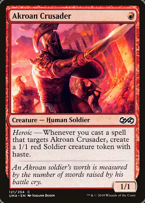 Akroan Crusader – Foil