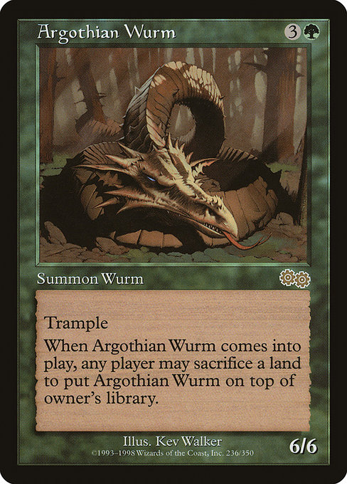 Argothian Wurm – USG