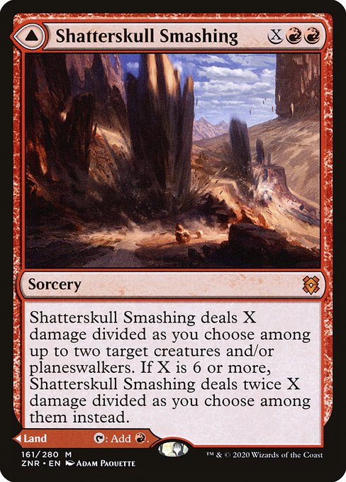 Shatterskull Smashing // Shatterskull, the Hammer Pass – Foil