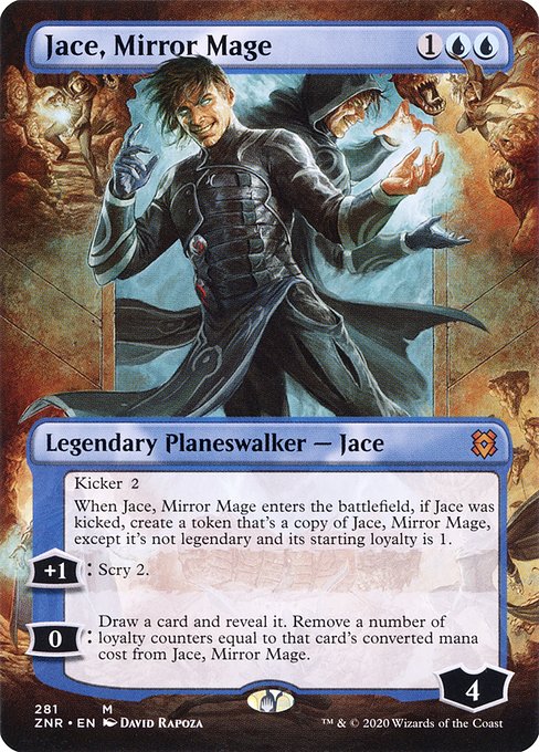 Jace, Mirror Mage – Borderless Planeswalker