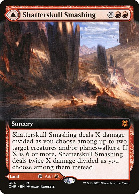Shatterskull Smashing // Shatterskull, the Hammer Pass – Extended Art – Foil